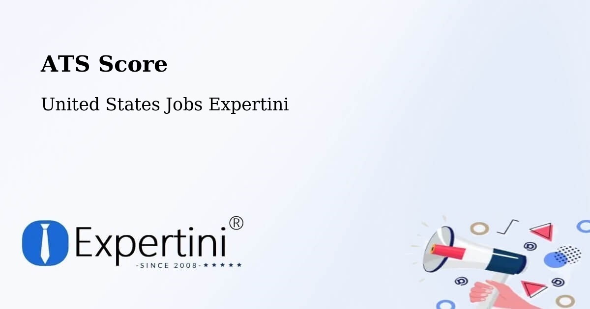 Resume ATS Score & Job Description Match Tool – Asotin - United States Jobs Expertini