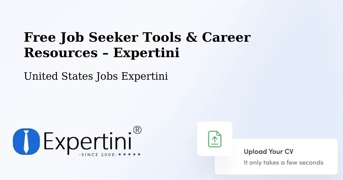 Free Job Seeker Tools & Career Resources – Asotin - Asotin, United States Jobs Expertini