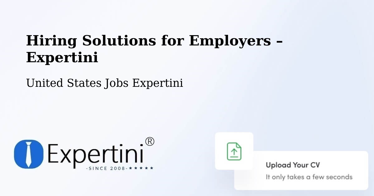 Hiring Solutions for Employers in Asotin - Asotin, United States Jobs Expertini