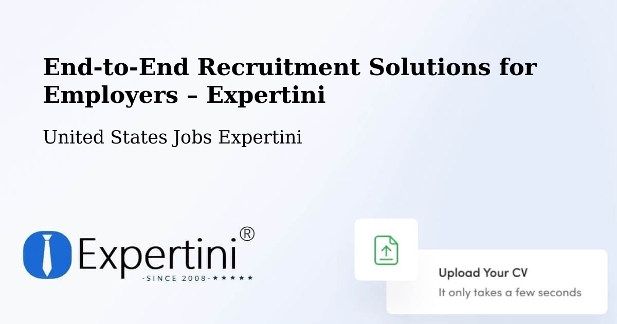 Recruitment Solutions for Employers – Asotin - Asotin, United States Jobs Expertini